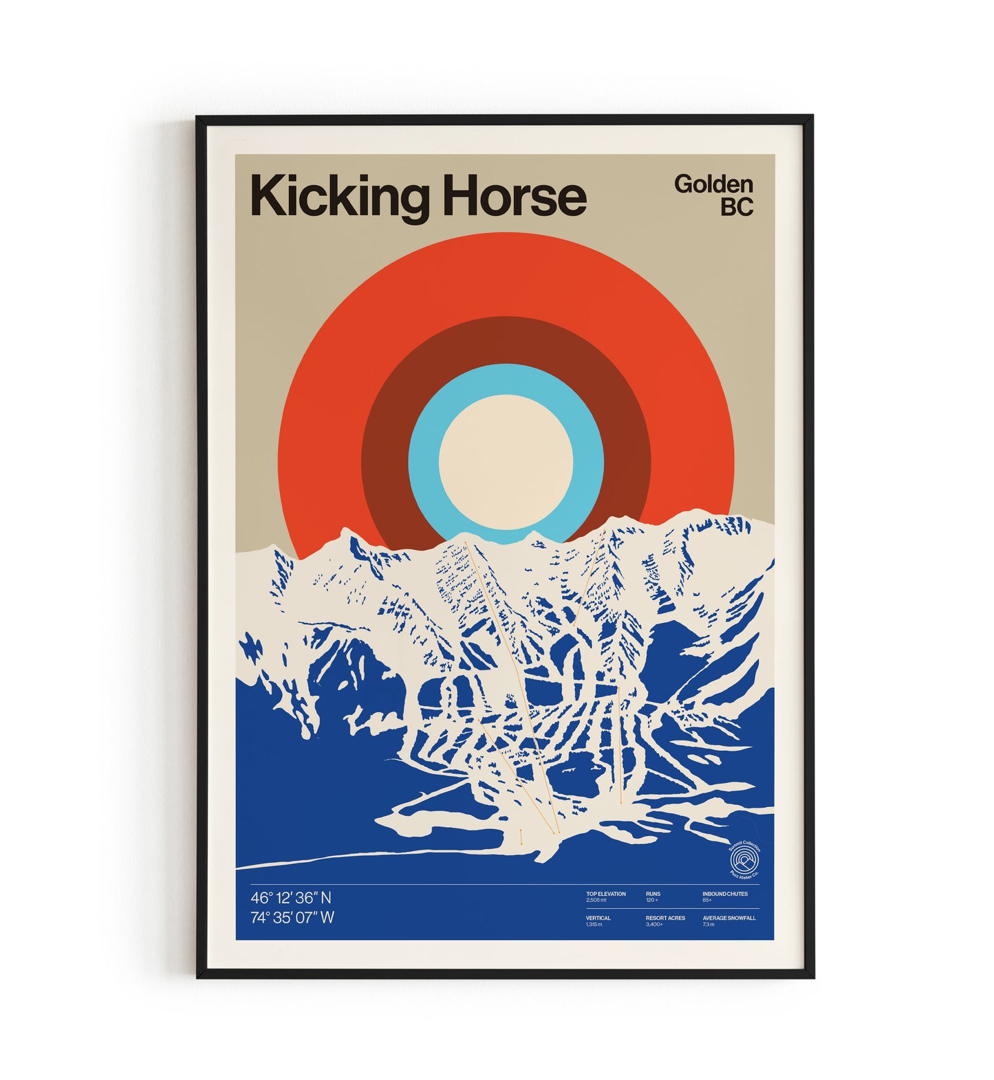 Kicking Horse Resort Map