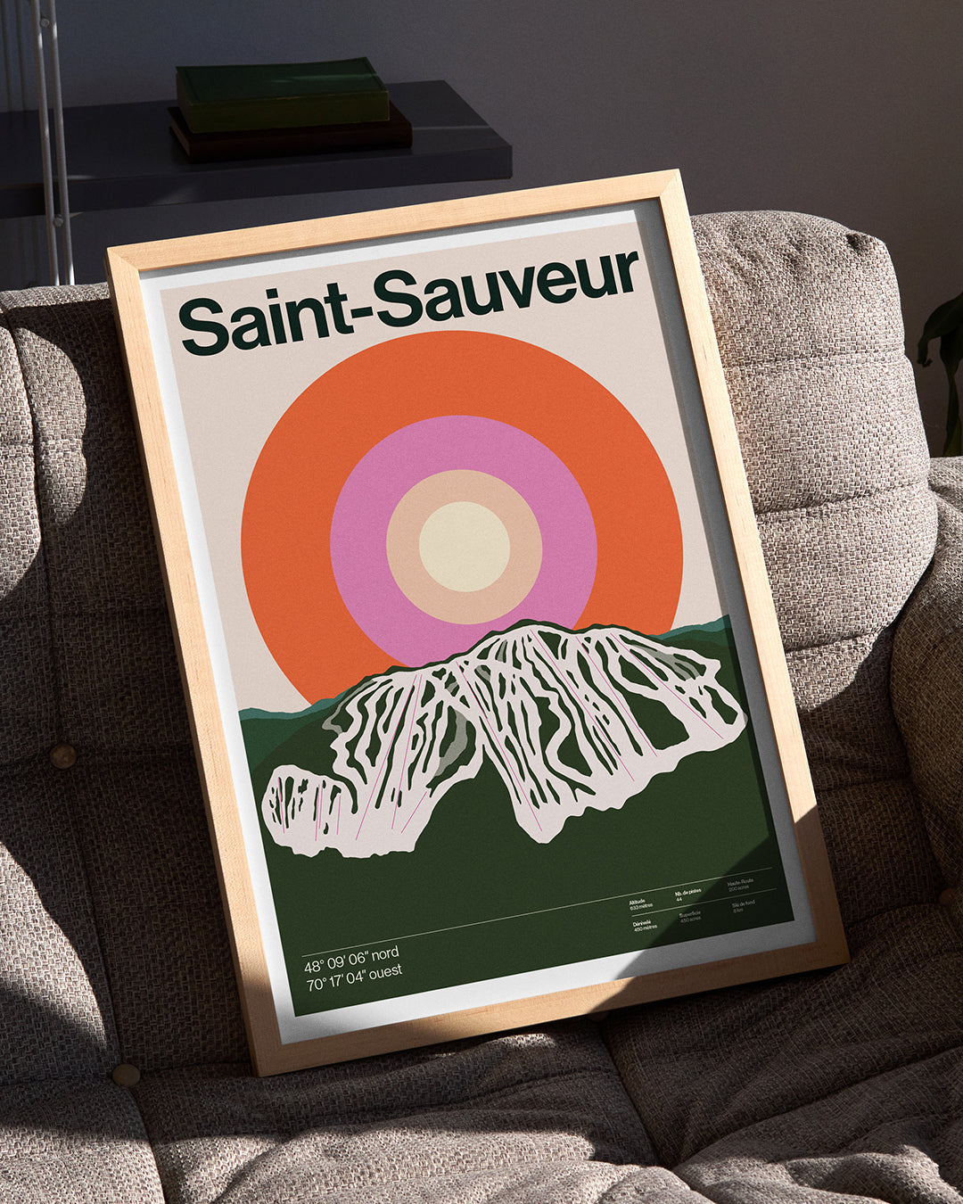 Saint-Sauveur Ski Map