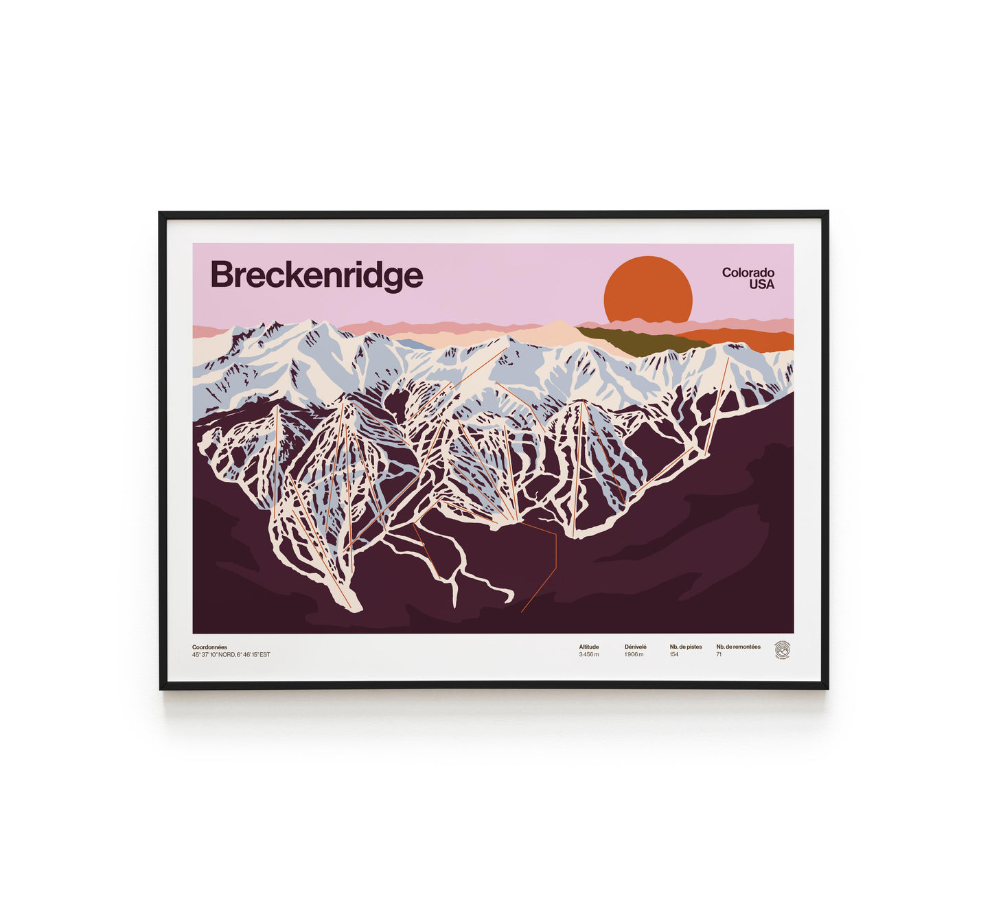Breckenridge Ski Map