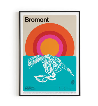 Bromont Ski Map