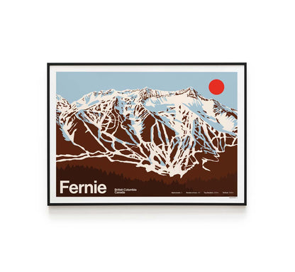 Fernie Ski Map
