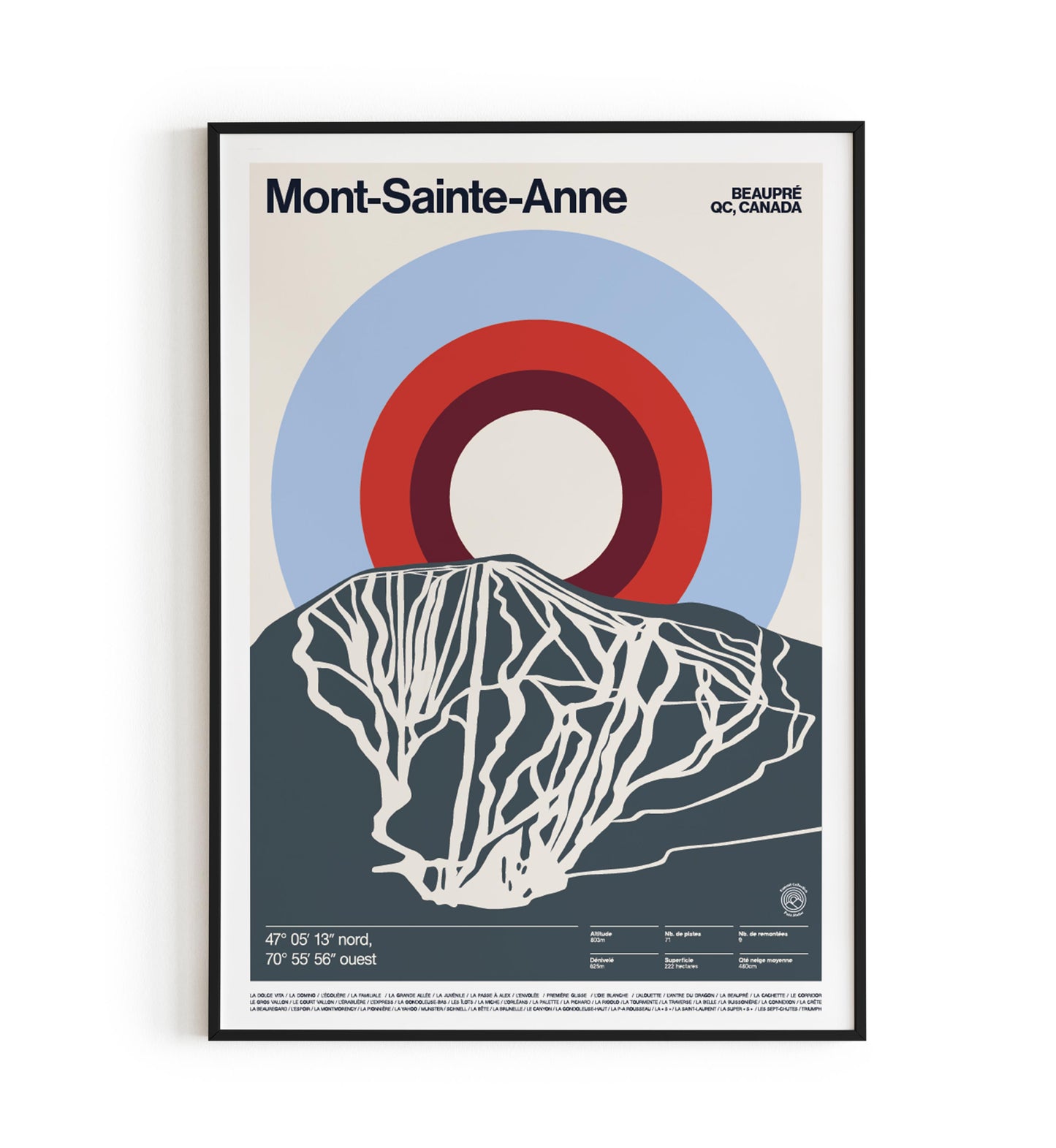 Mont-Sainte-Anne - Plein cadre