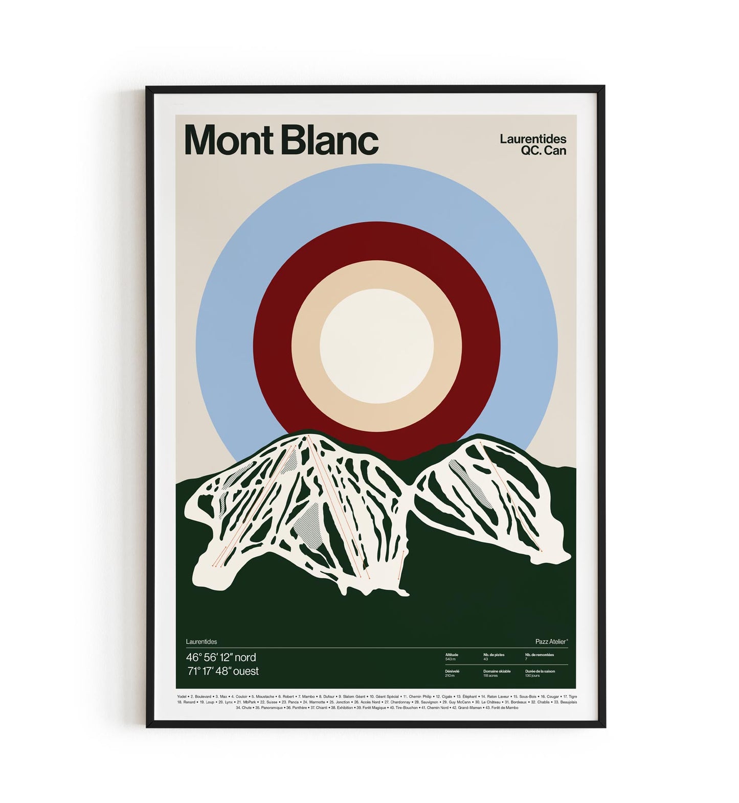 Mont Blanc - Laurentides