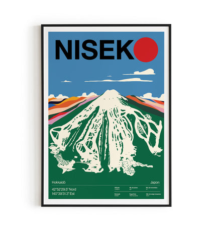 Niseko Hokkaidō Ski Map