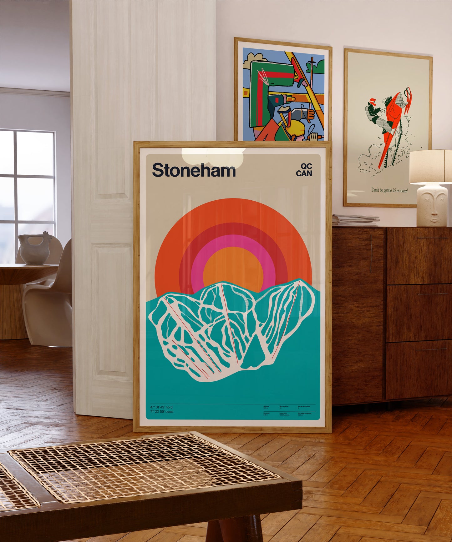 Stoneham Ski Map