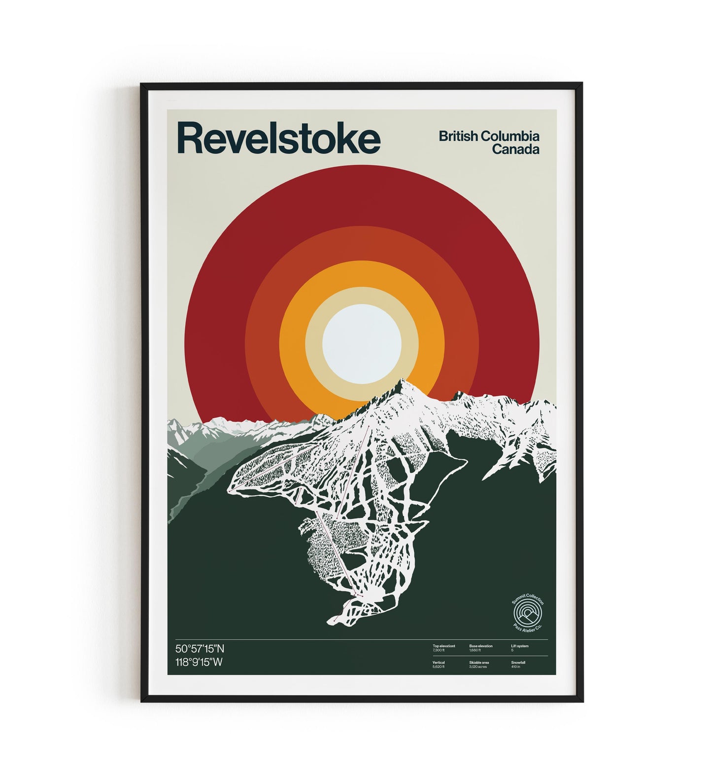 Revelstoke Ski Map