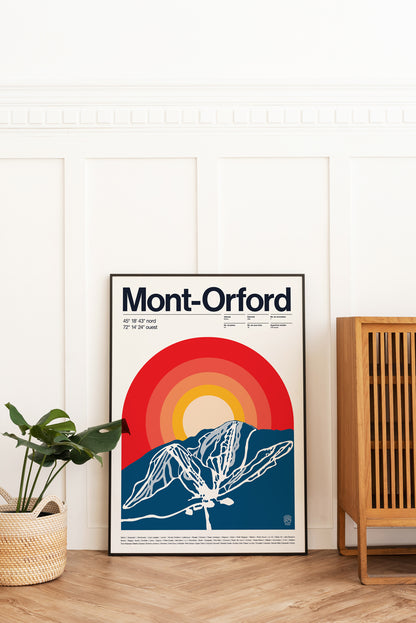 Mont-Orford Ski Map